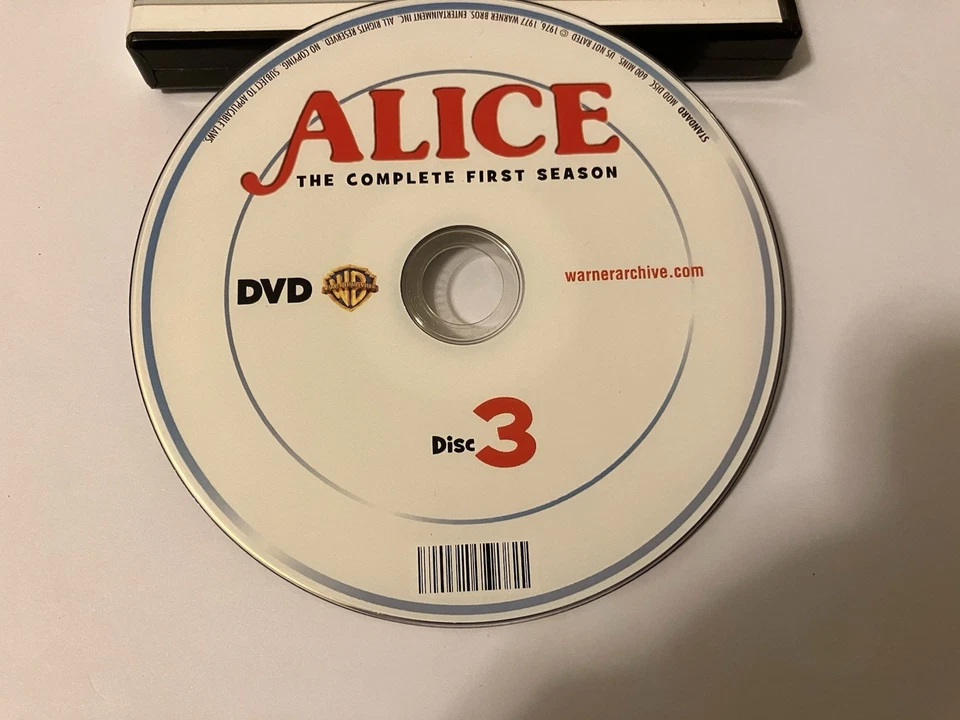 ALICE COMPLETE FIRST SEASON DVD 1976 WARNER ARCHIVE MOD LINDA LAVIN MELS DINER - Image 4 of 4