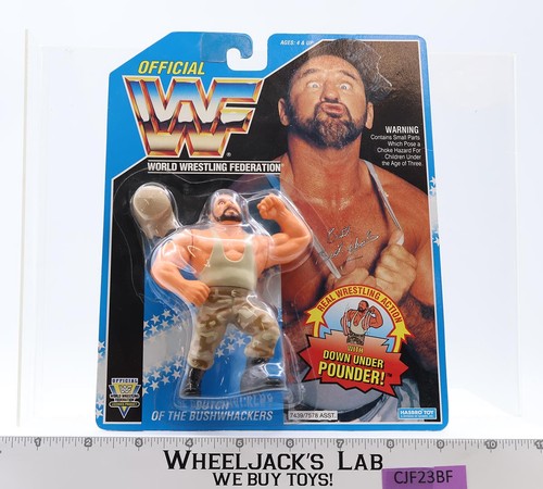 Butch of the Bushwhackers Series 10 Blue Card WWF ...