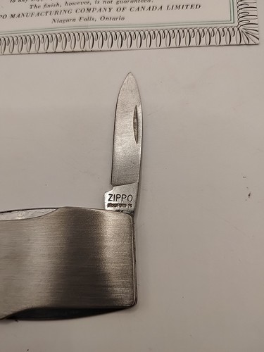 ZIPPO POCKET KNIFE  With original Box And Guarantee  - Picture 5 of 8