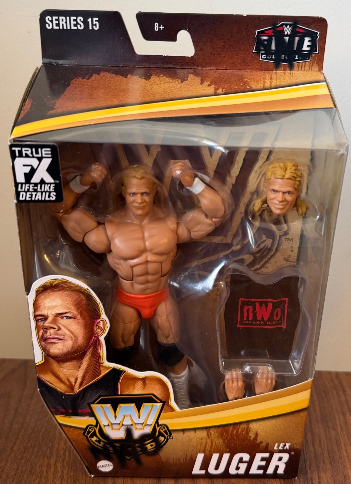 WWE Elite Legends Series 15 NWO Lex Luger Chase Figure New Sealed