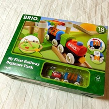BRIO wooden rail set my first railway beginner pack 08be51