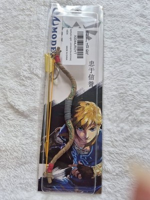 Model-Toy Link Bow & Arrow Action Figure Accessory Legend of Zelda Zinc Alloy