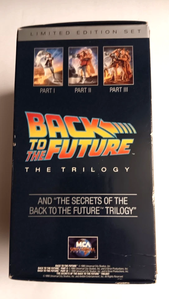 Back to the Future Trilogy and the Secrets of.  (VHS, 1991, Limited Edition) - Image 2 of 4