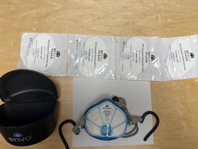 N95 Envo Mask Respirator w/ Extras Filters, Unsure If Used !!