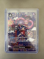 Perona SP OP06-093 The Azure Sea's Seven One Piece TCG