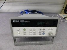 HP 34970A DATA ACQUISITION/SWITCH UNIT W/ 34901A 20CH MUX. AND THERMOCOUPLE CABL
