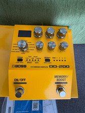 Boss OD-200 Hybrid Drive Overdrive Distortion Pedal, Good Condition