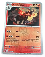 Houndoom 8/64 Shrouded Fable Reverse Holo Pokémon Card 2024