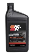 K and N 20w-50 Motorcycle Engine Oil 1 Quart