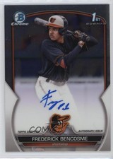 2023 Bowman Chrome Prospect Auto Frederick Bencosme #CPA-FB Auto lh0