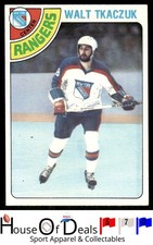 1978-79 Topps #235 Walt Tkaczuk New York Rangers NHL Hockey Card