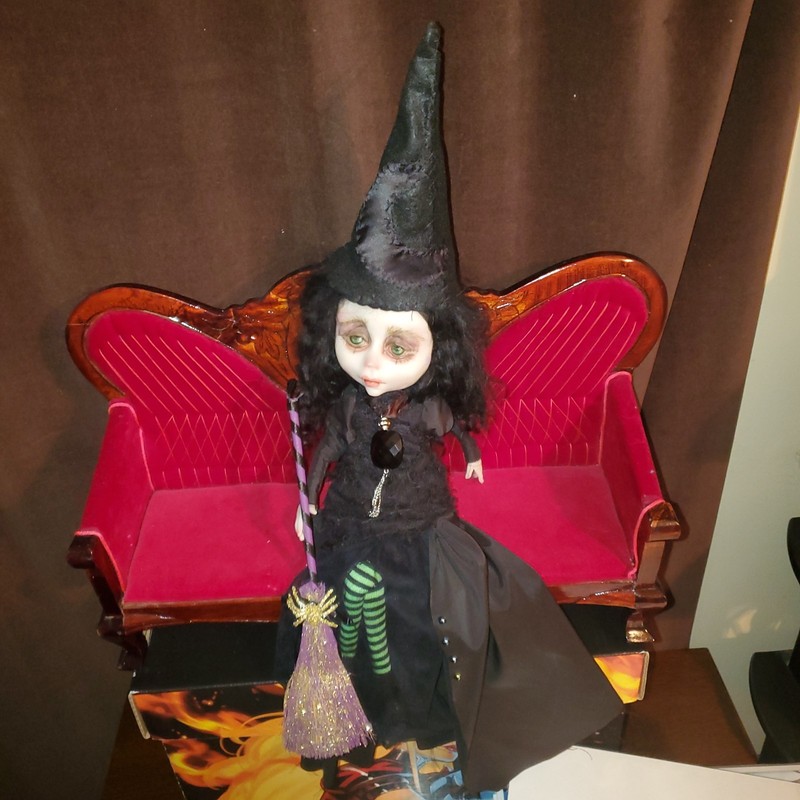 LuLu Lancaster Creepy Cute OOAK Handmade Art Doll