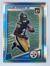 KALEB JOHNSON 2025 Rookie Cards YOU PICK Donruss Absolute Mosaic BUY MORE & SAVE