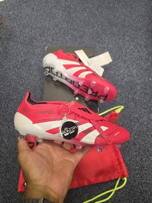 Adidas Predator Elite Ft FG Lucid Red Fußballschuhe Uk 9