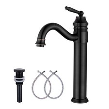 Single Handle One Hole Bathroom Vessel Sink Faucet Tall Body Oil Rubbed Bronze w