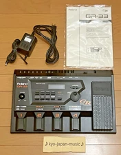 Roland GR-33 Guitar Synthesizer With Adapter Made in Japan Multi Effects Used