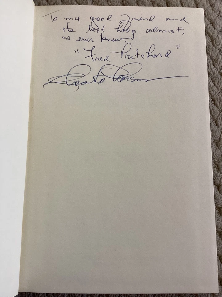 *Signed* Crime Doctor: Dr. Charles P. Larson by John McCallum (1978, Hardcover) - Image 2 of 4
