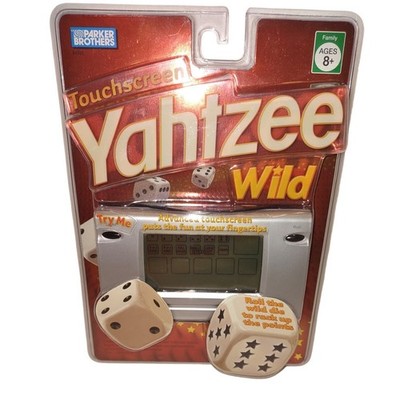 【イロハス】BEGINNERS PACK 2005完品 WCSP2006 2005 Yahtzee Wild Touchscreen Handheld Game Hasbro 44251 for sale