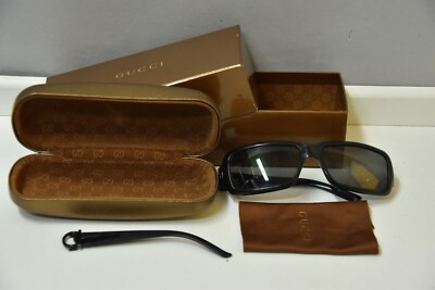 Original Vintage GUCCI GG 3097/S D28R6 Black sunglasses parts only