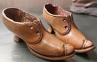 Sculpted Box Shoes 19th Century Needle Art Popular Shoe