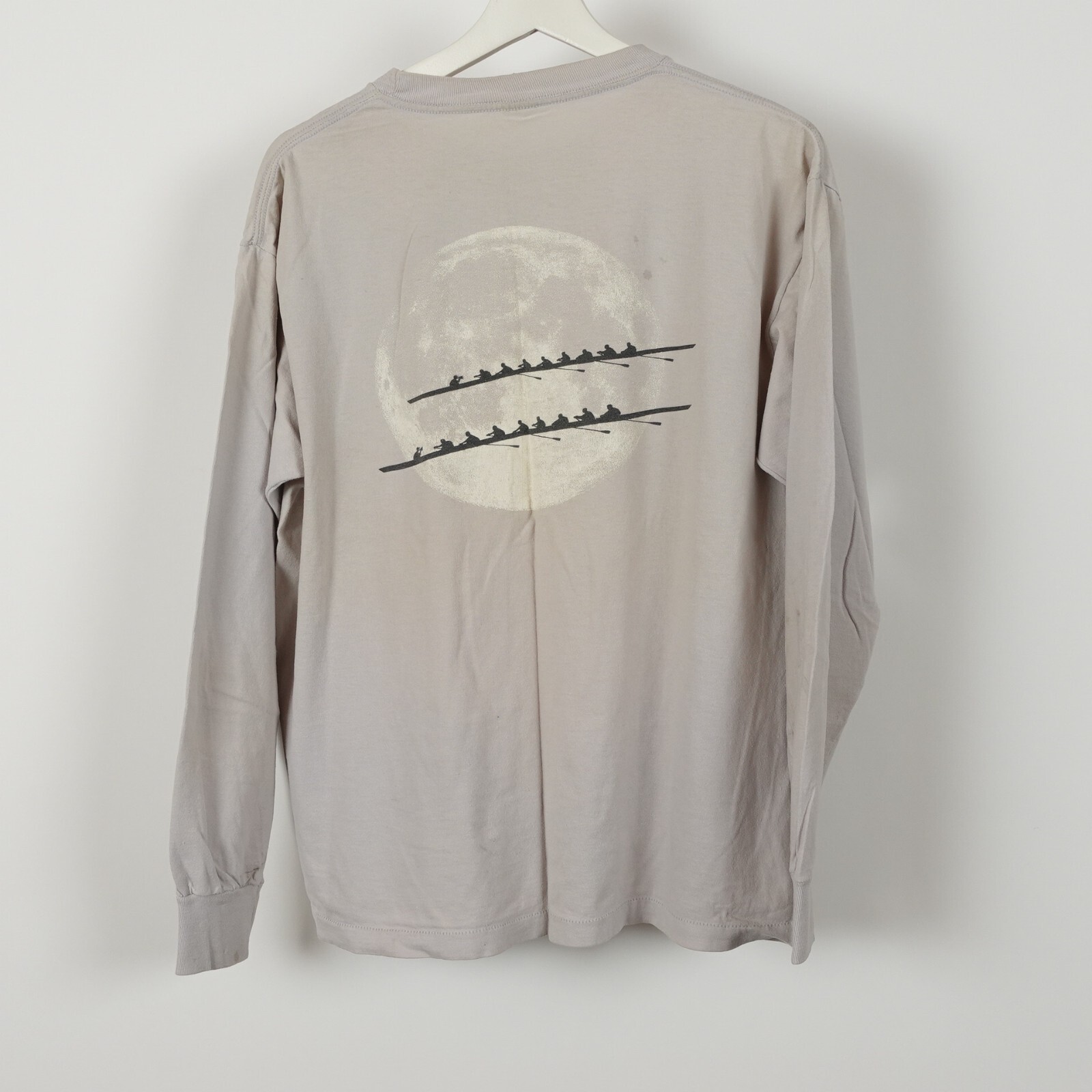 FILA T shirt vintage anni 80 Oakland California regata canottaggio taglia grande punto singolo