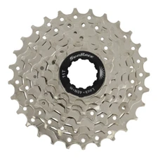 7 SPEED GENUINE SUN RACE MULTIPLE FREEWHEELS 11/28T INDEX CMS-63 SATIN IN CHROME