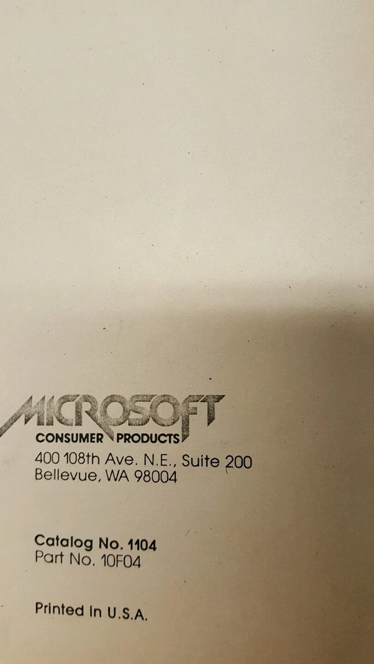ensambladores editores Microsoft vintage más manual Foto 4 de 4
