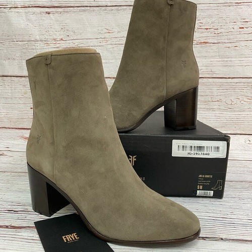 Frye Women's Julia Bootie Dark Taupe 