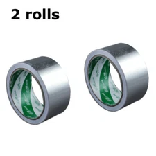 2 Rolls Screen Printing Aluminum Foil Tape Silk Screen Frame Stretching Tape 