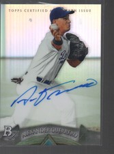 ALEXANDER GUERRERO 2014 BOWMAN PLATINUM PROSPECTS AUTO CARD #AP-AG