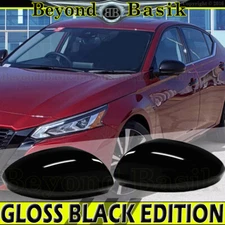 For 2019-2022 2023 2025 Nissan Altima GLOSS BLACK REPLACEMENT Mirror Cover Caps