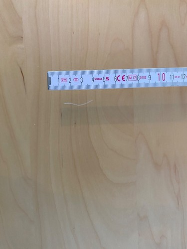 Schreibtisch Ikea Bekant 19240 weiß/Birke - Bild 4 von 6