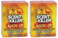 Wildlife Research Center Body Bar Soap Gold Scent Killer 2pk 4.5oz Bars #01242x2