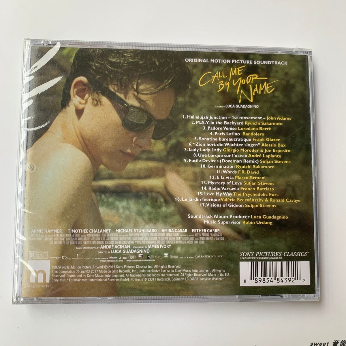 Various – Call Me By Your Name (Original Motion Picture