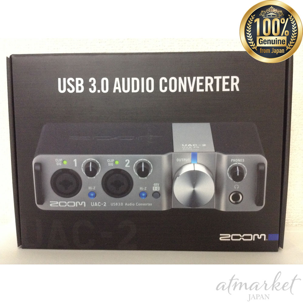 ZOOM USB 3.0 Audio Interface UAC-2 Musical instrument Silver from 
