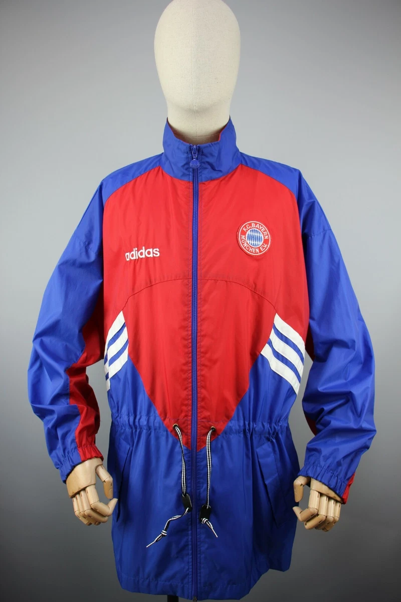 Adidas red hotsell and blue jacket