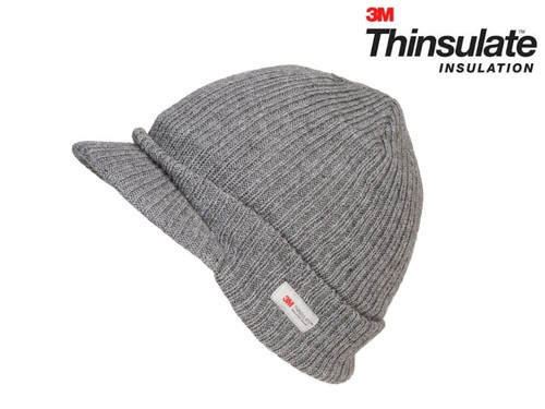 Thinsulate Peaked Knitted Beanie Hat 