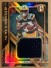 2018 Gold Standard Newly Minted Jersey Rookie J'Mon Moore 31. SP #d/199 Packers