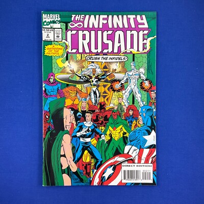 Infinity Crusade #2 Avengers FF X-Men Marvel Comics 1993 Jim Starlin & Ron Lim