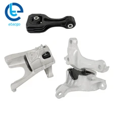 Engine Motor & Auto Trans. Mount 3Pcs Set For Honda Civic 2016 2017-2019 2.0L
