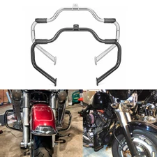 1.25" Highway Engine Guard Crash Bar For Harley Street Glide Electra Glide 97-08
