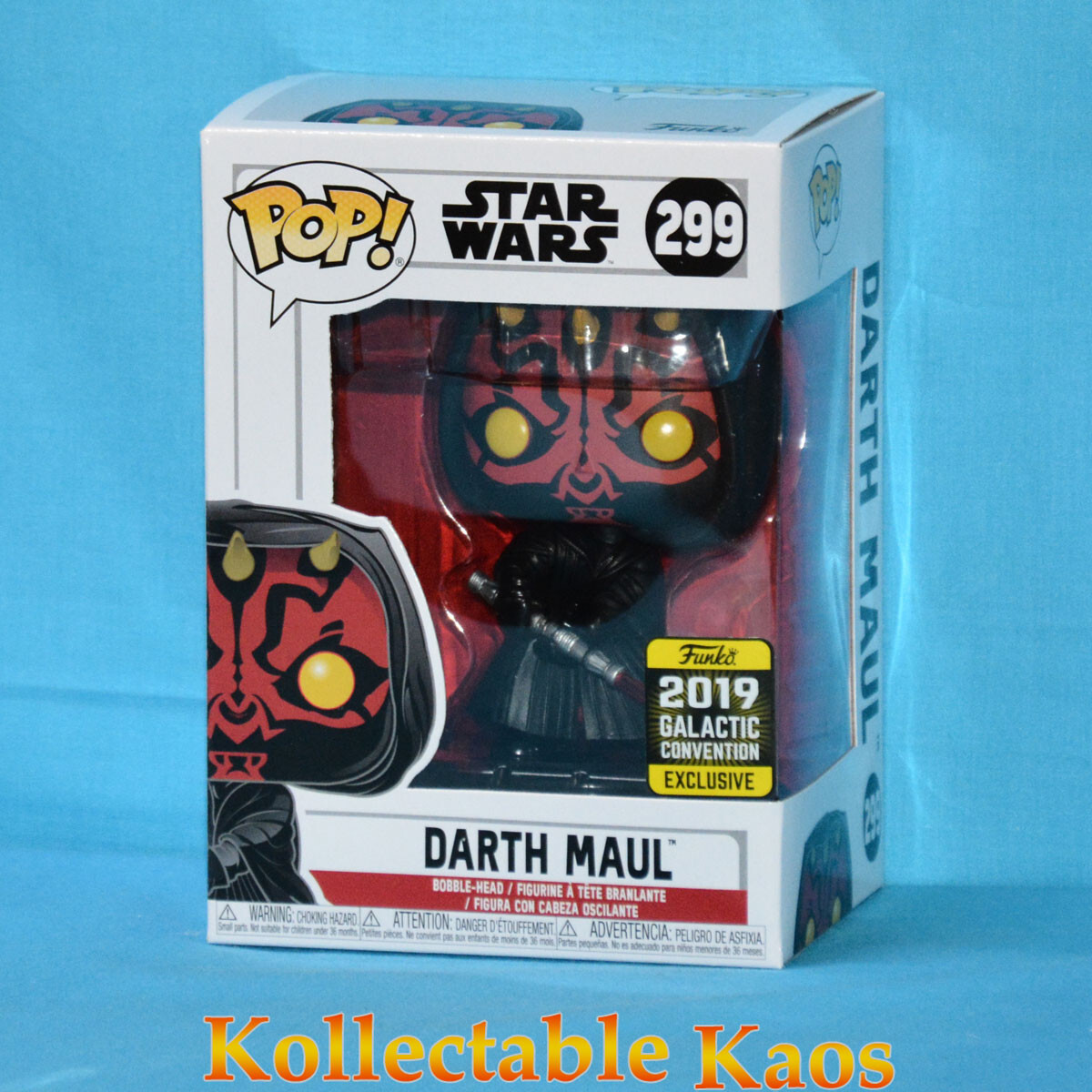 En Oferta 2019 Gce - Star Wars - Darth Maul Pop! Vinyl Figure #299 + Protector