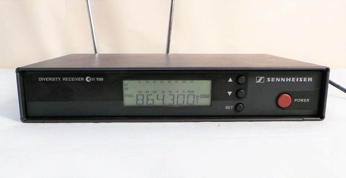 Sennheiser EW100 Diversity Receiver 838-870 Mhz | eBay