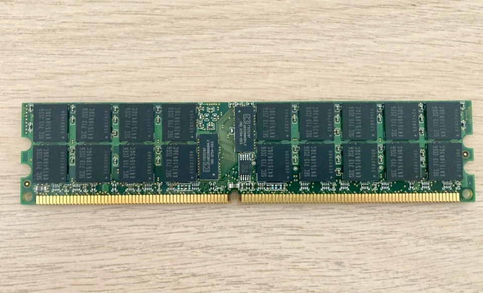 Samsung M393T5750CZA-CE6Q0 2GB 2Rx4 PC2-5300P-555-12-J3 Memory For Servers - Image 2 of 2