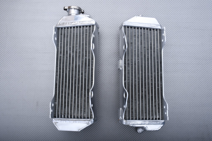 Radiateurs d'eau aluminium renforcés double volume pour moto Suzuki DRZ 400 S