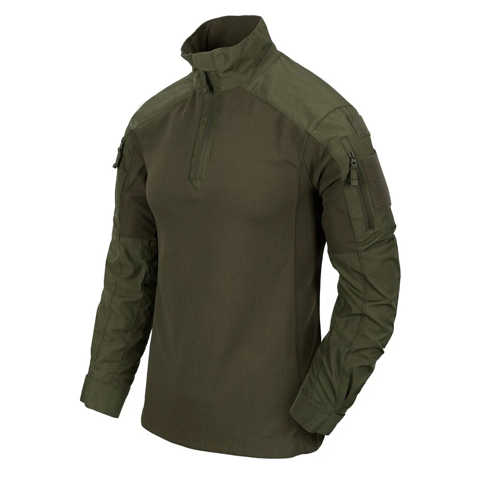 HELIKON-TEX Helikon Tex Mcdu Combat Shirt Nyco Ripstop Tactical Hemd Olive Green