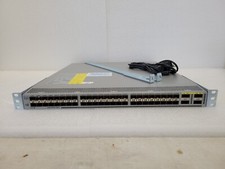 Cisco N3K-C3064PQ-10GX 48 Port 10GbE SFP  4 x QSFP 40G Nexus Switch Dual AC