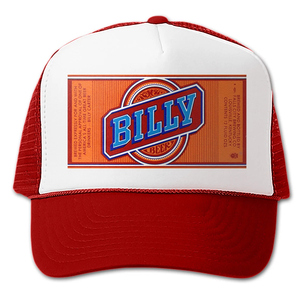 Vintage Beer Hat - Billy Beer Old School Trucker Hats Vintage Dad Hat  Father Day