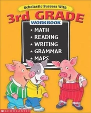 Scholastic Success With 3rd Grade Workbook - Paperback - VERY GOOD