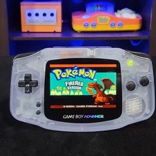 Glacial Game Boy Advance GBA iPS LCD USB-C 1800 mAh Rechargeable Battery